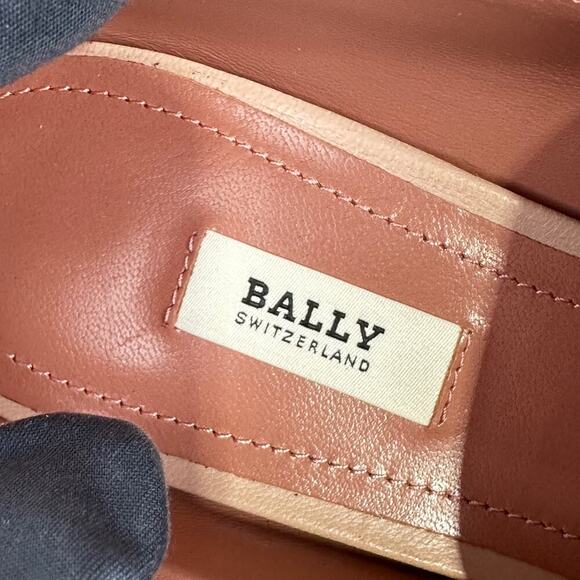NIB Bally Janelle Leather Loafers Size 39.5 - Picture 9 of 13